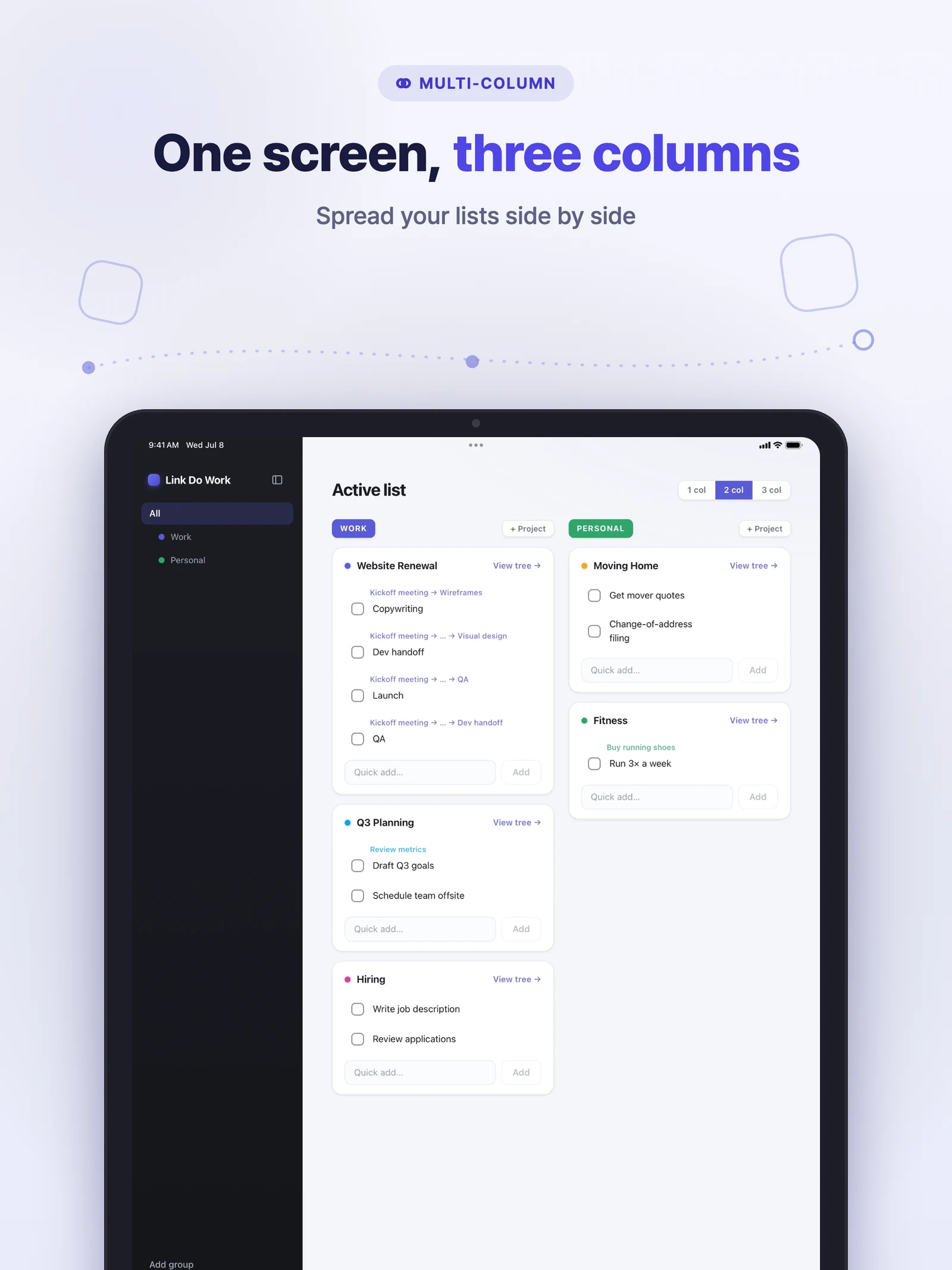 Link Do Work screenshot 2 - flow tree